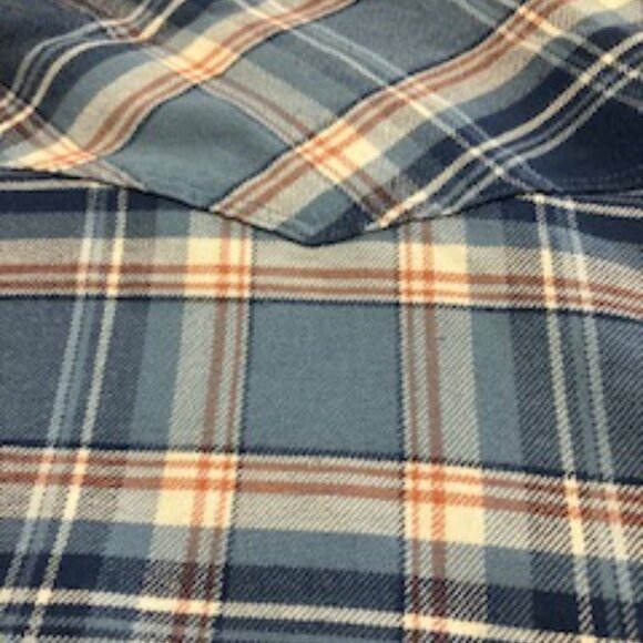 Lucky Brand L/S Snap Western Shirt  Size M - Picture 8 of 9